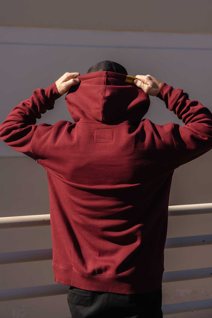 Longhorn Hood - Maroon