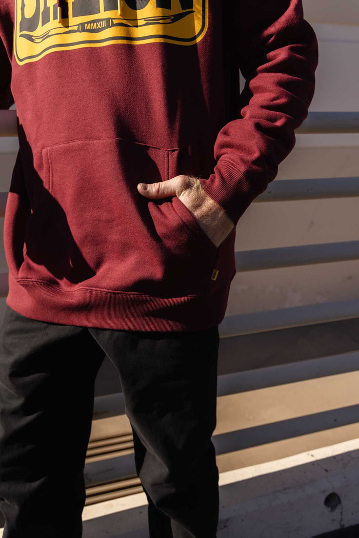 Longhorn Hood - Maroon