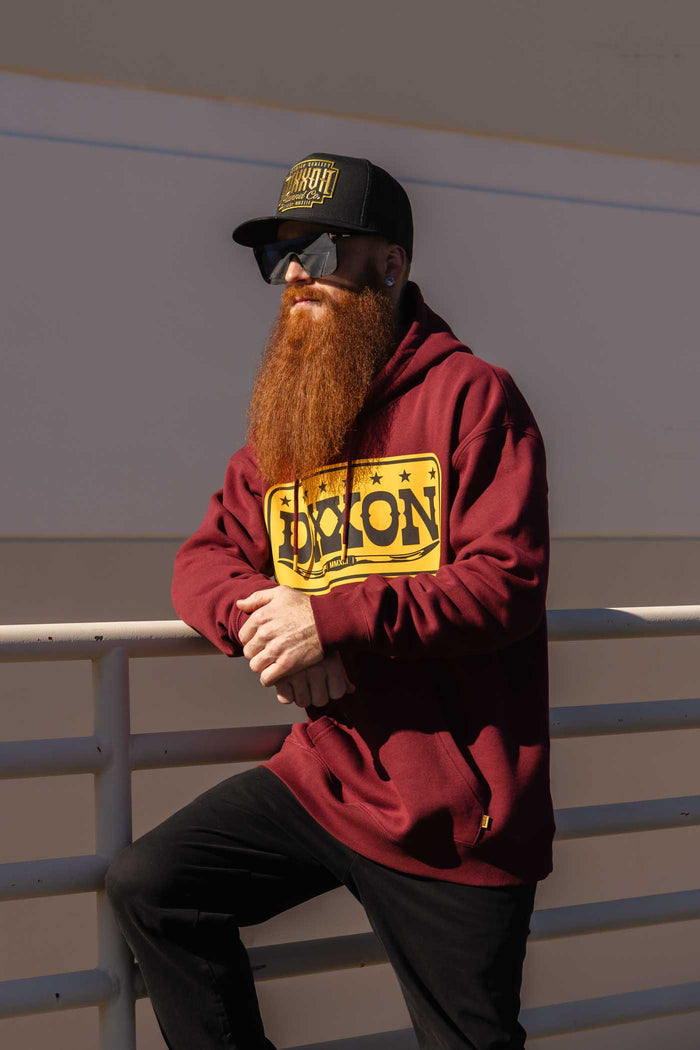 Longhorn Hood - Maroon