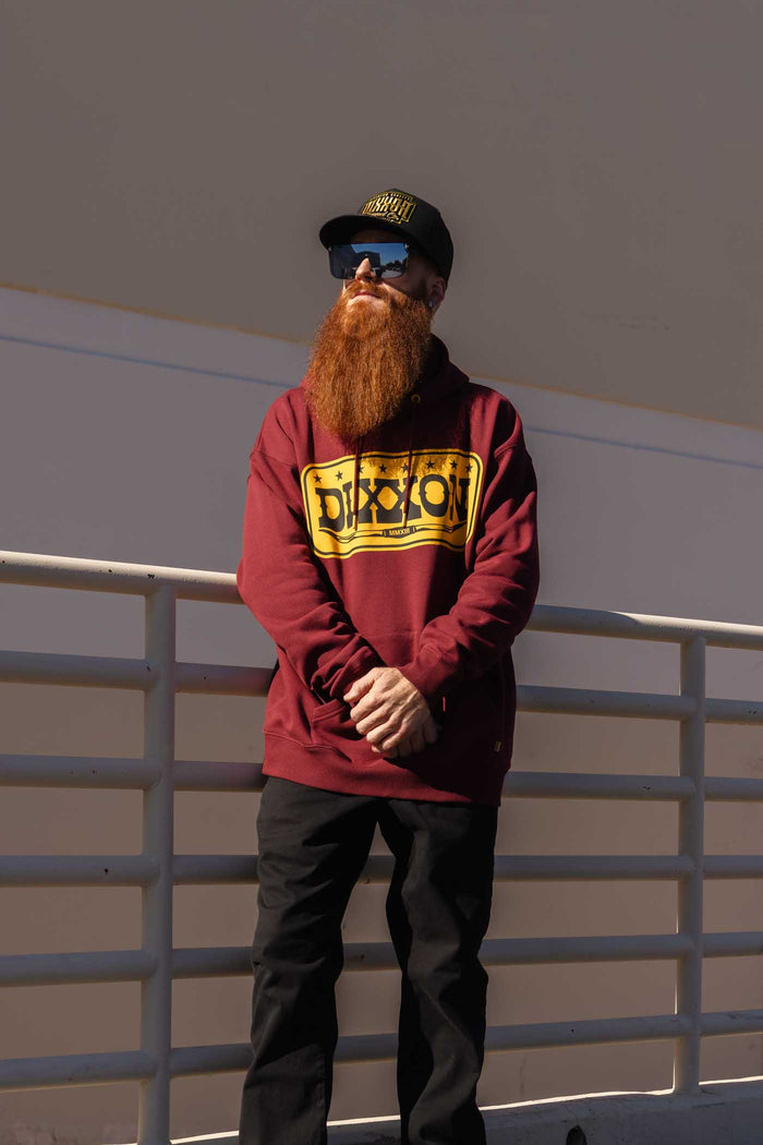 Longhorn Hood - Maroon