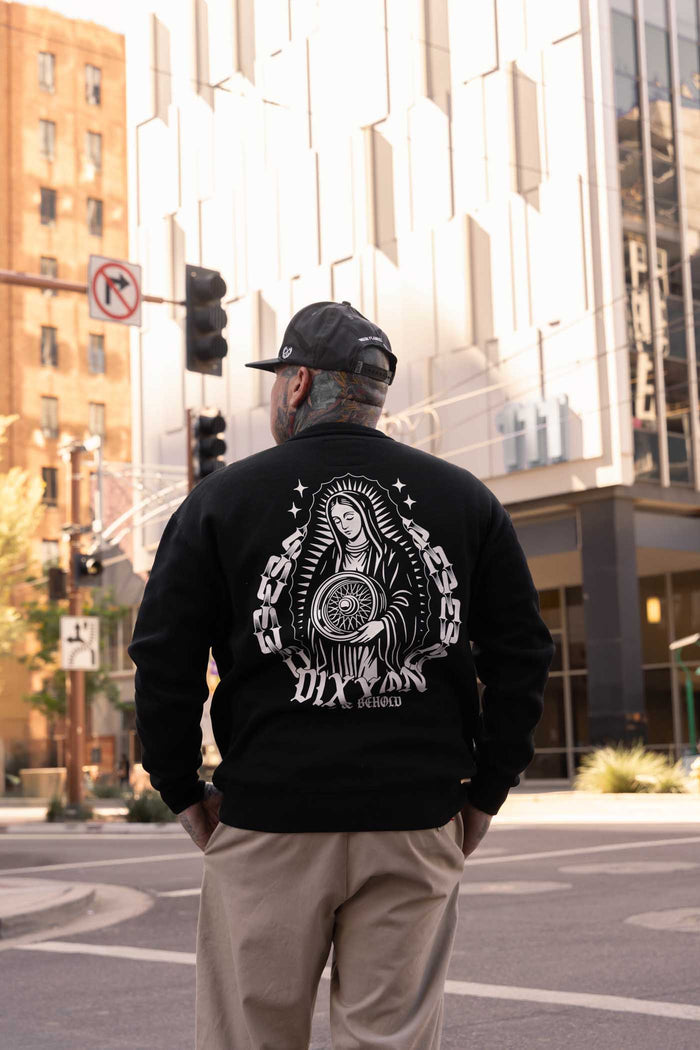 Low & Behold Crewneck - White Black