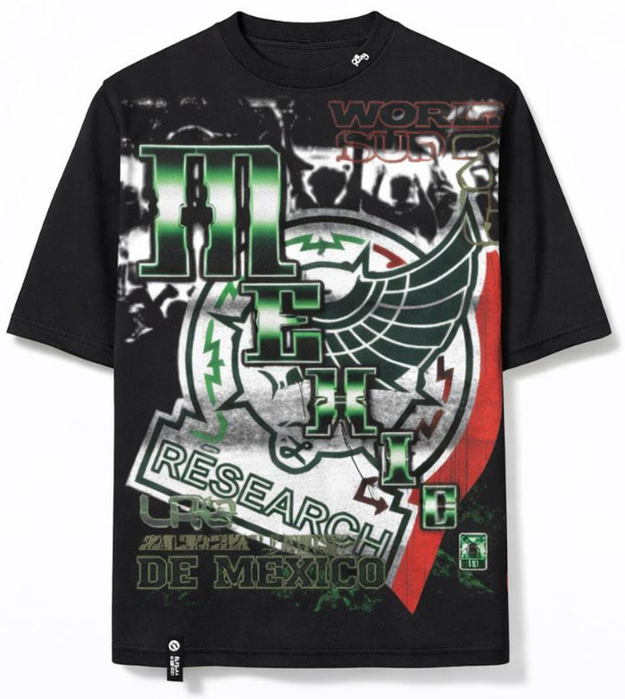 LRG MEXICO GRAPHIC TEE - L4KNMSSXX - BLACK
