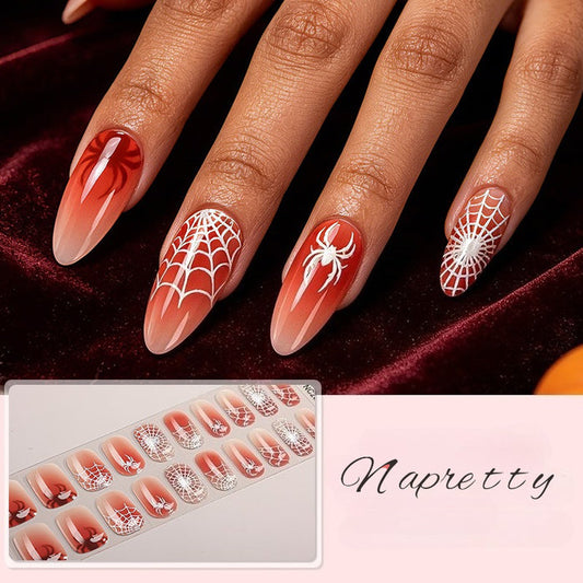 Luminous gel manicure semi-cured nail sticker NC260024