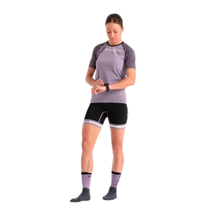LURBEL SPIRIT FLUX SHORT SLEEVES LAVANSER DARK
