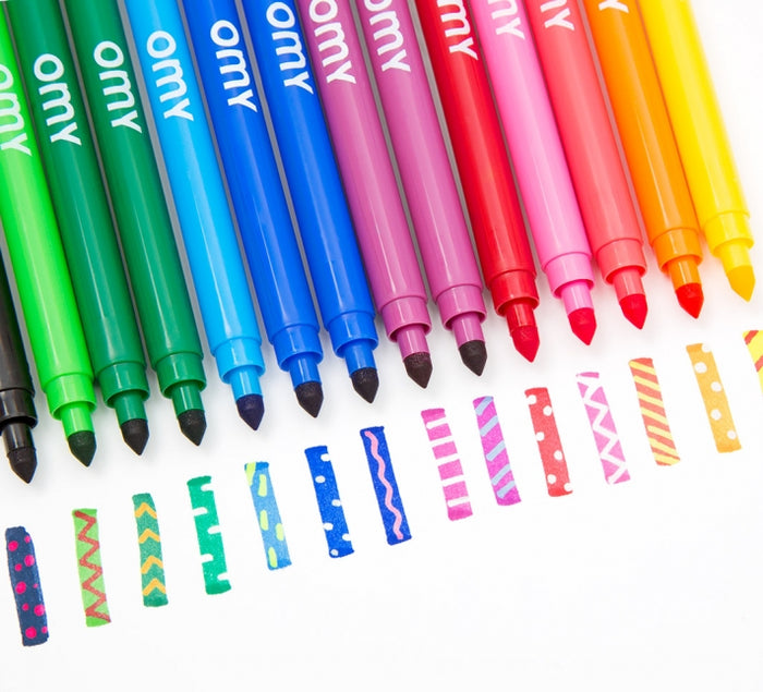Magic Felt Pens - 16 Colours