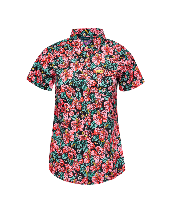 Maka Women's Short Sleeve Party Shirt