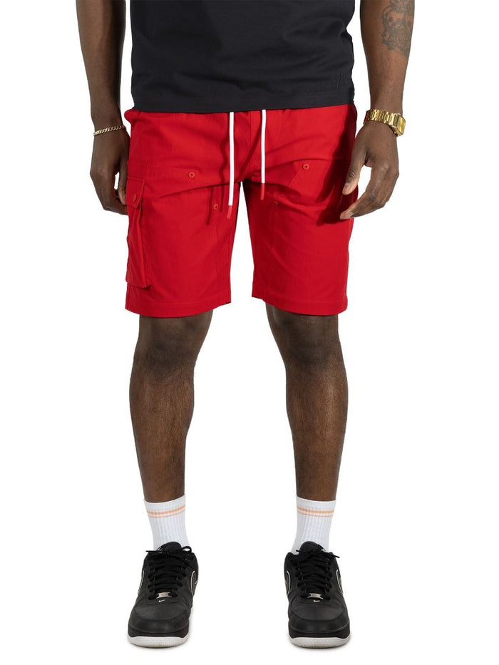 MAKOBI ADORNI NYLON SHORT - M634 - RED