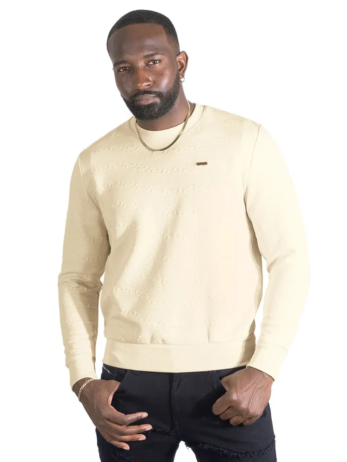 MAKOBI BIANCO CREWNICK SHIRT - M4412 - NATURAL