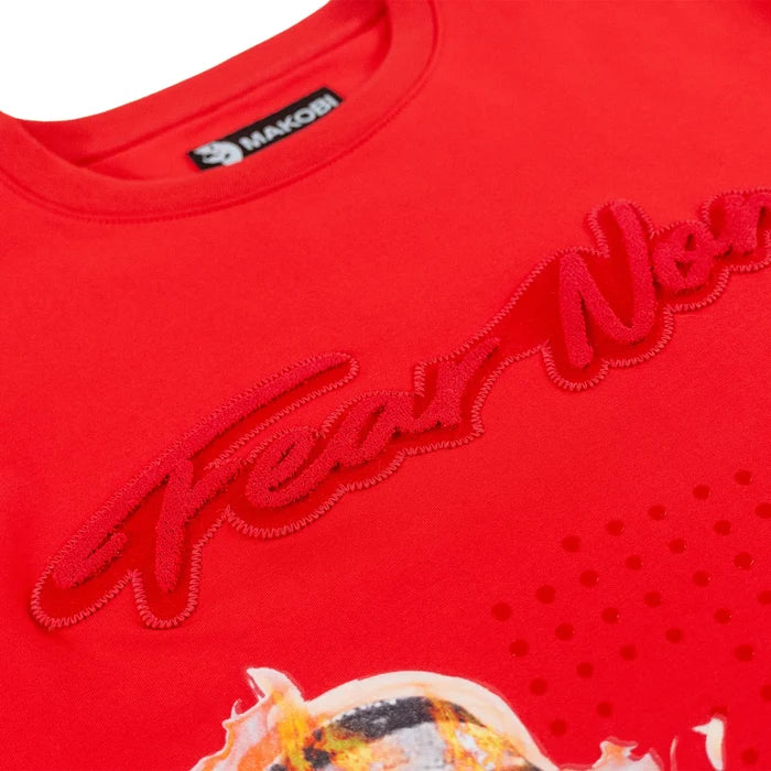 MAKOBI "CHAMPIONE" T-SHIRT - M359 - RED