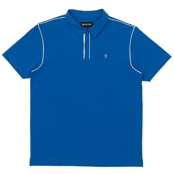 MAKOBI RICCI CORE POLO TEE - M344 - ROYAL BLUE