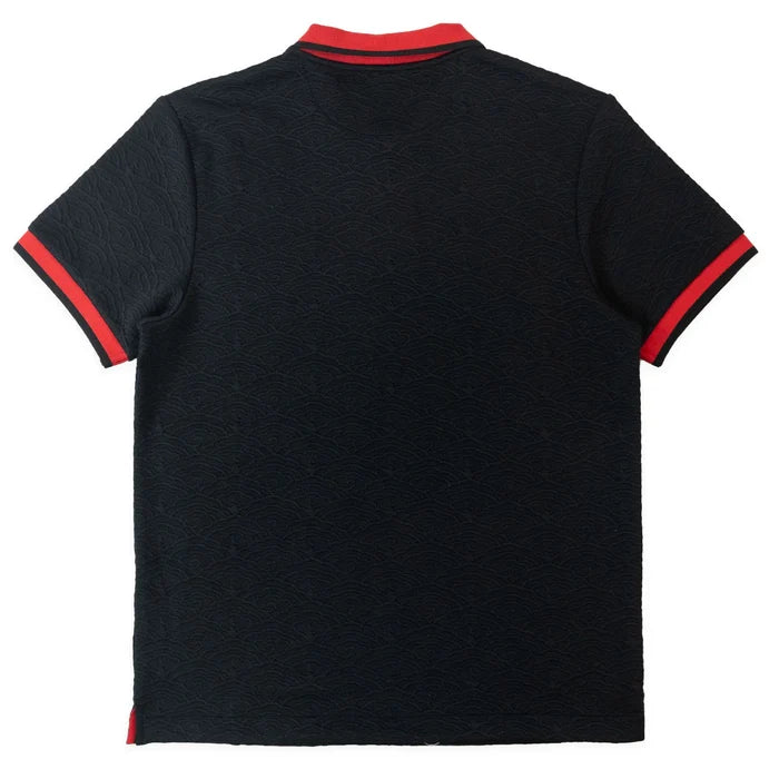 MAKOBI RICCI CORE POLO TEE - M384 - BLACK