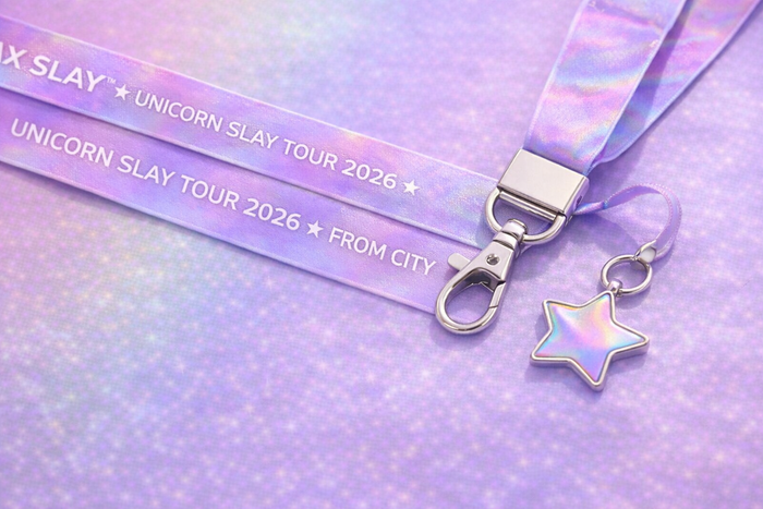 MAX SLAY™ Holographic Tour Lanyard (2026 Limited Edition)