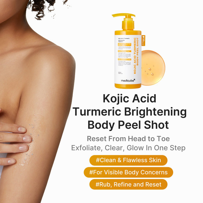 MEDICUBE Kojic Acid & Turmeric Peel Shot Duo - DOKAN