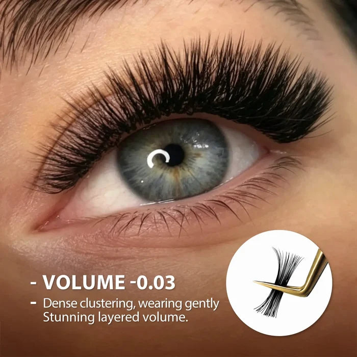 Mega Volume Lashes 0.03mm| Swaniya Lashes