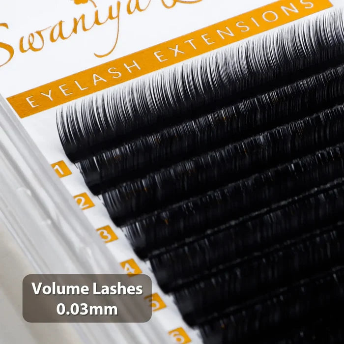 Mega Volume Lashes 0.03mm| Swaniya Lashes