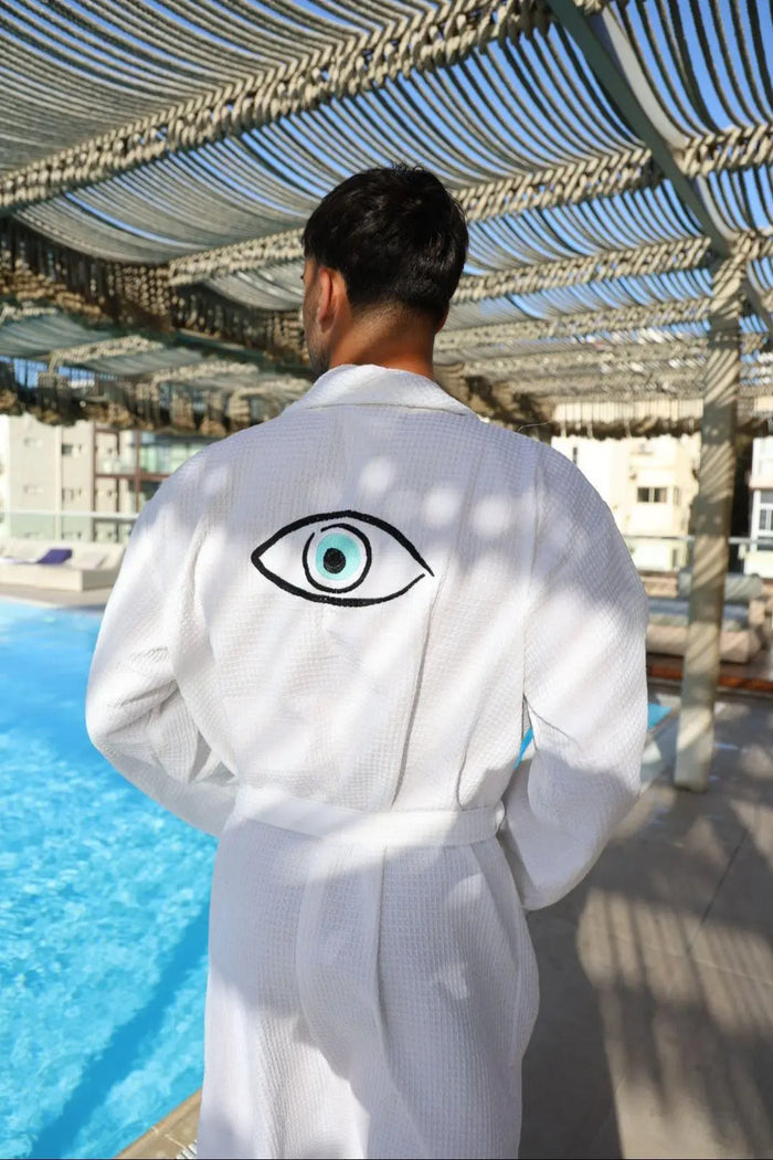 Piqué Elliptical Eye Robe TFU-TFU shop