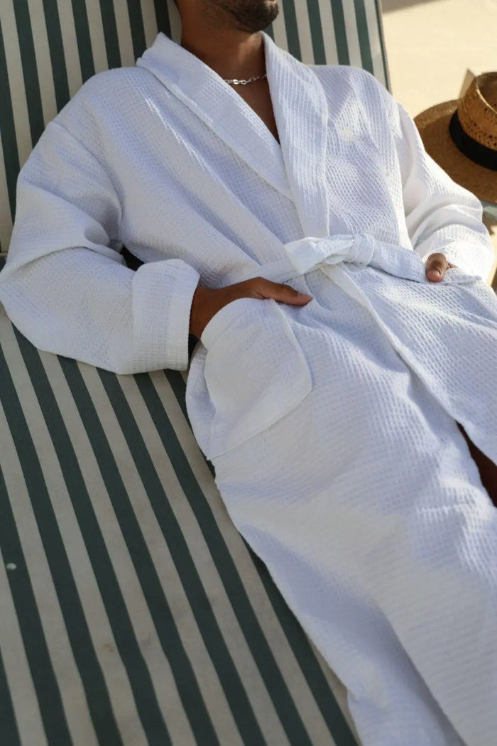 Piqué Elliptical Eye Robe TFU-TFU shop