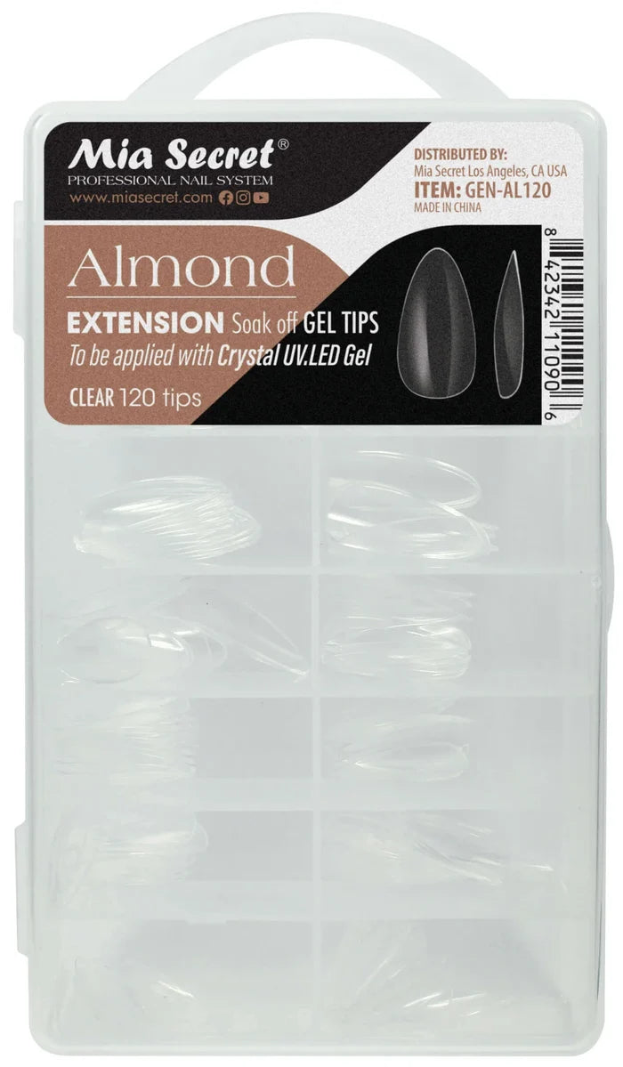 Mia Secret Gel Tips - 5 Shapes