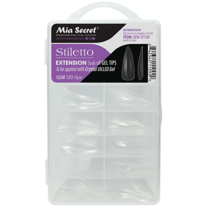 Mia Secret Gel Tips - 5 Shapes