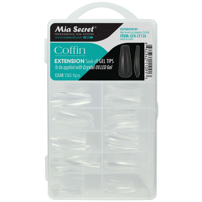 Mia Secret Gel Tips - 5 Shapes