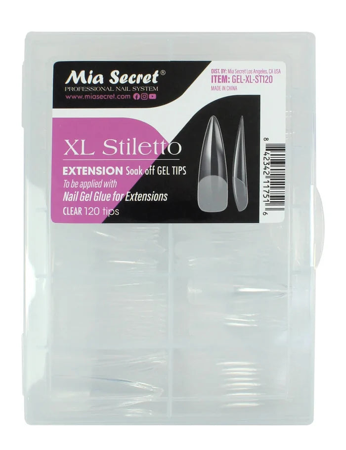 Mia Secret Gel Tips - 5 Shapes