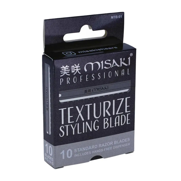 Misaki Texturize Styling Blade packaging on a white background