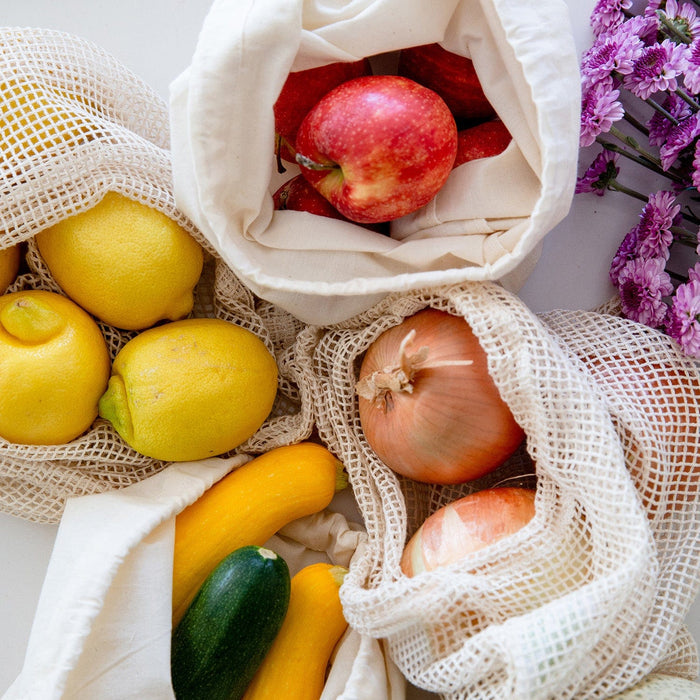 Muslin Produce Bag - Multiple Sizes - Zero Waste Muslin Bag