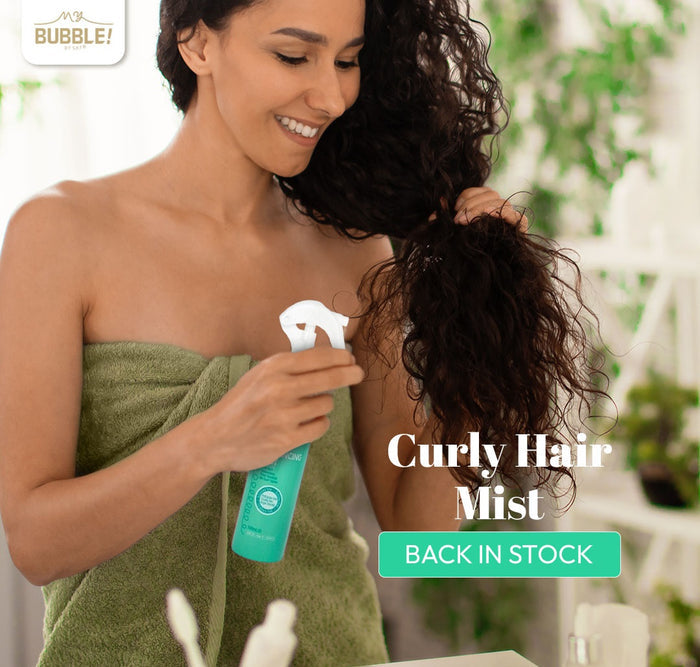 My Bubble Curl Enhancing Mist 150ml – Lightweight Curl Refresh Spray for Hydrated, Defined & Frizz-Controlled Curls