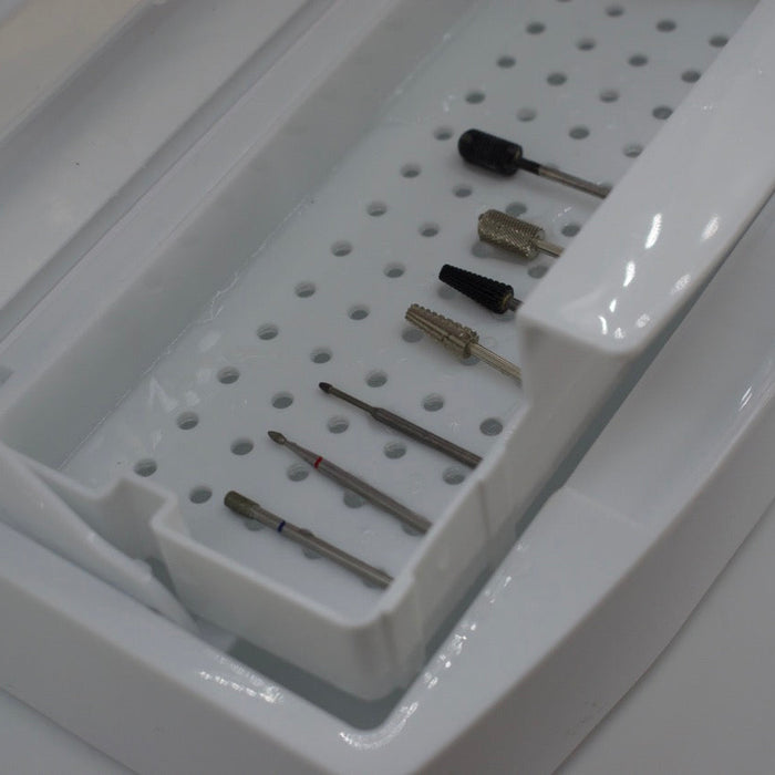 Nail Tool & E-File Bit Disinfection Tray