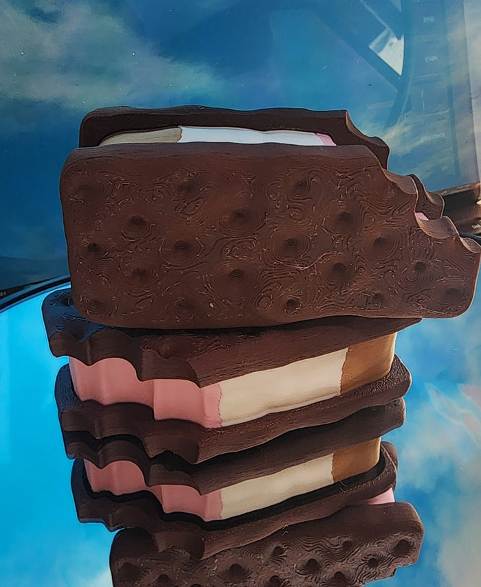 Neapolitan Ice Cream Sandwich Clicker