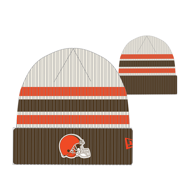 NEW ERA CLEVELAND BROWNS BEANIE - 60653027