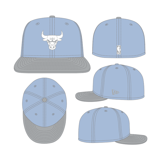 NEW ERA FITTED 59FIFTY - CHICAGO BULLS  - 60615555