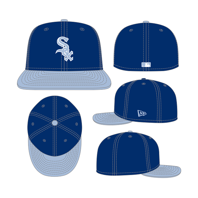 NEW ERA FITTED 59FIFTY - CHICAGO WHITE SOX - 60615663