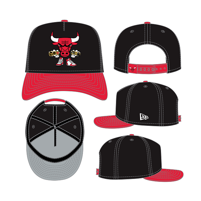 NEW ERA SNAPBACK 9FIFTY - CHICAGO BULLS - 60800184