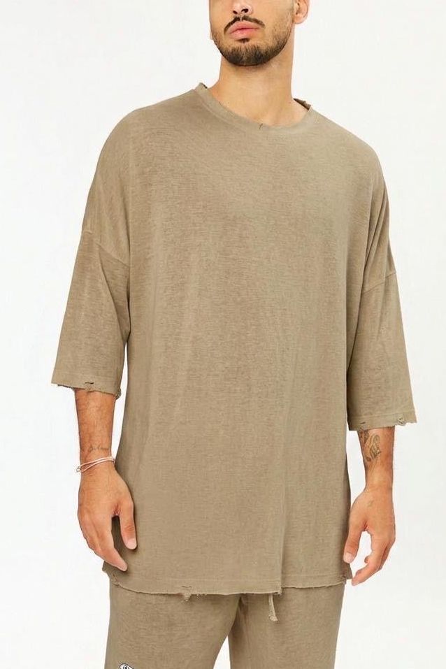 Nicki Soft 3/4 Sleeve Shirt – Olive