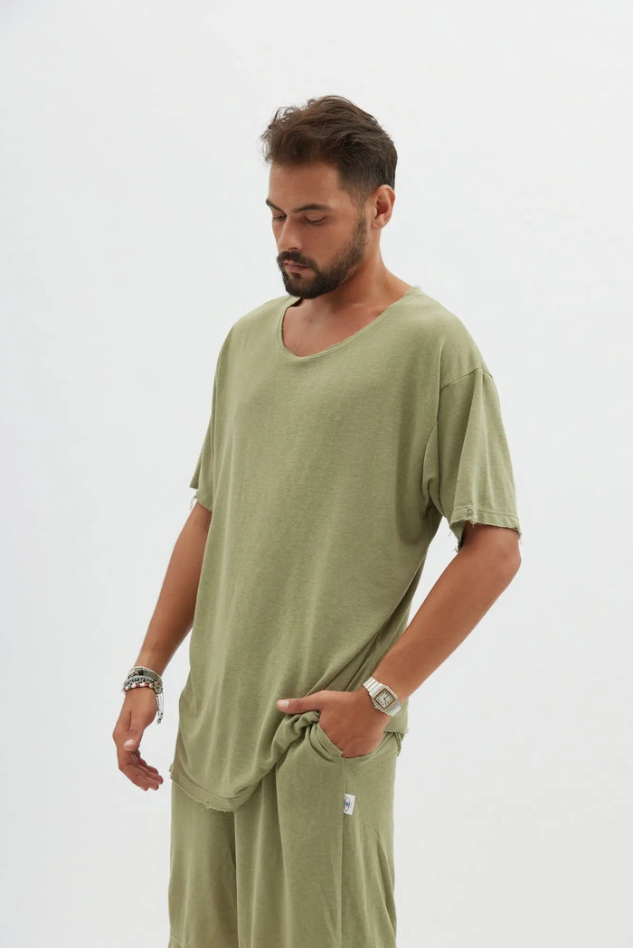 Nicki Soft Open Top – Light Olive TFU-TFU shop