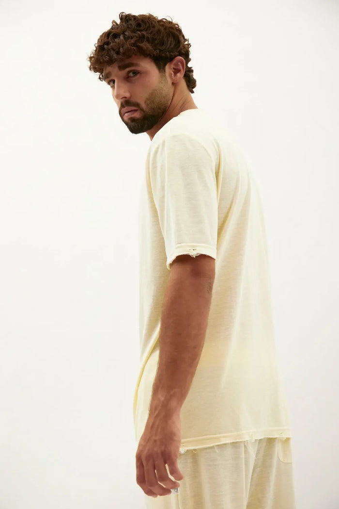 TFU TFU Soft Essential Tee – Yellow TFU-TFU shop