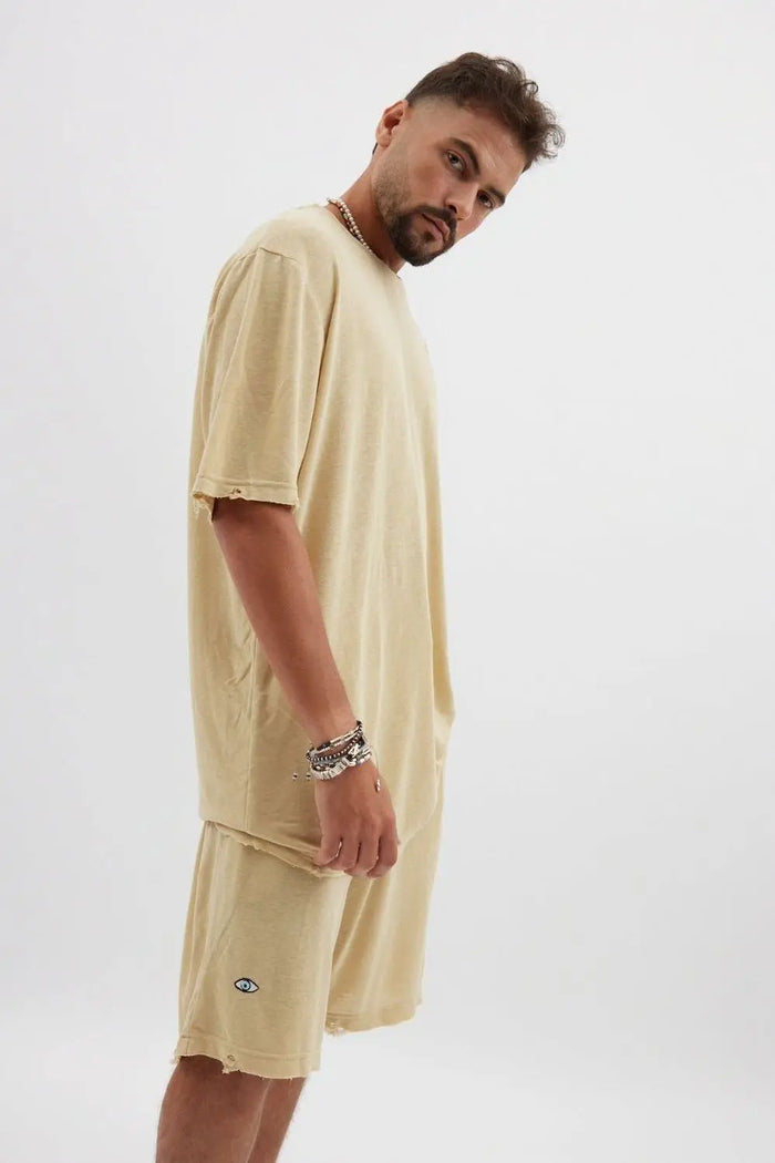 TFU TFU Soft Essential Tee – beige TFU-TFU shop