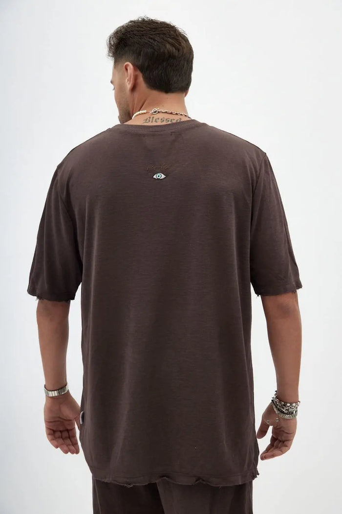 TFU TFU Soft Essential Tee – Brown TFU-TFU shop