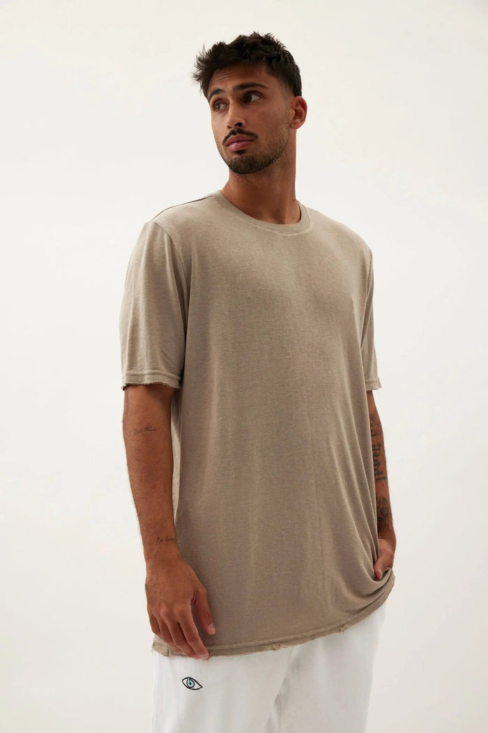 Nicki Soft Tee - Mocha