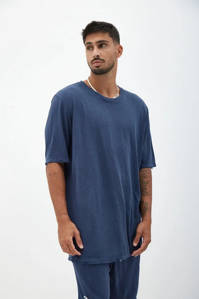 TFU TFU Soft Essential Tee – Navy blue TFU-TFU shop