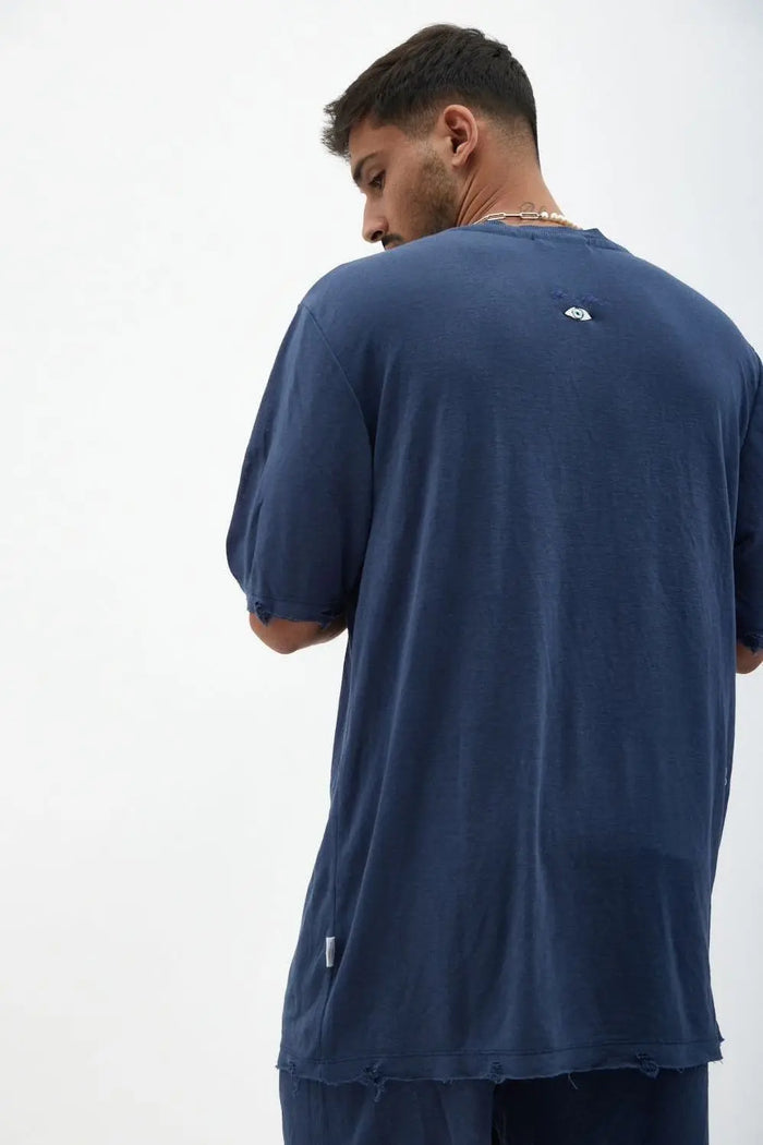 TFU TFU Soft Essential Tee – Navy blue TFU-TFU shop