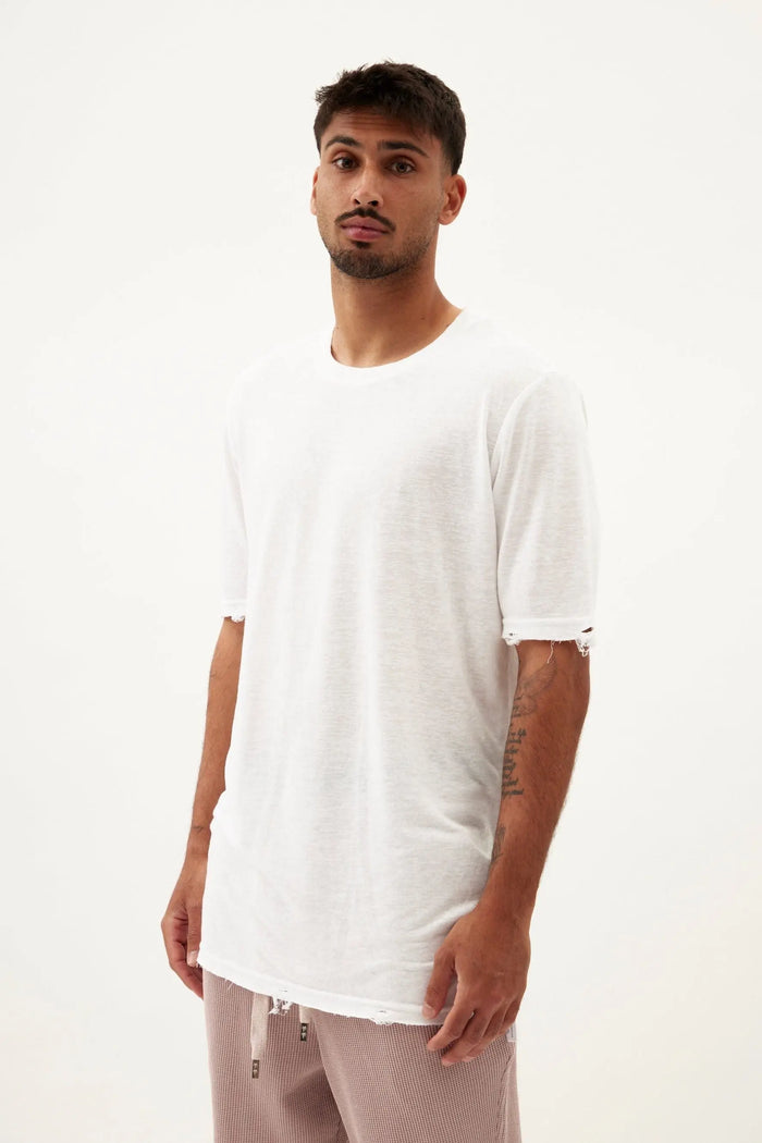 TFU TFU Soft Essential Tee – White TFU-TFU shop