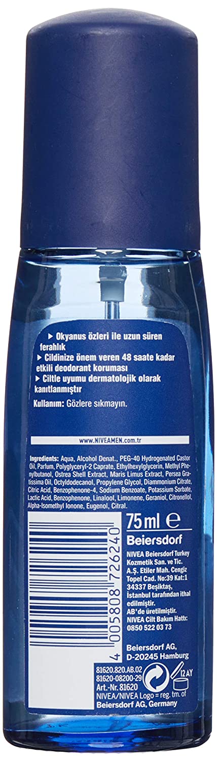Nivea Fresh Active Deodorant Spray For Men