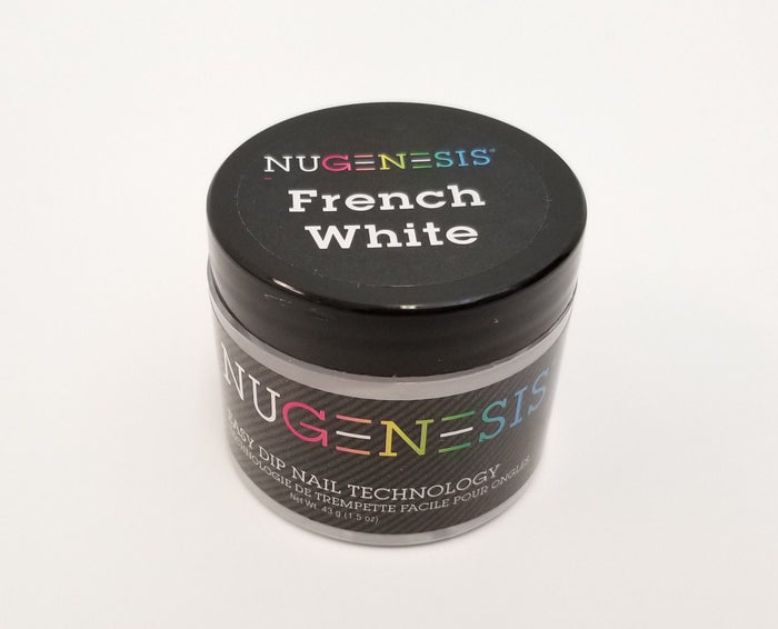 NuGenesis Nail Dipping Powder PINKS & WHITES - 2oz/43gr jar