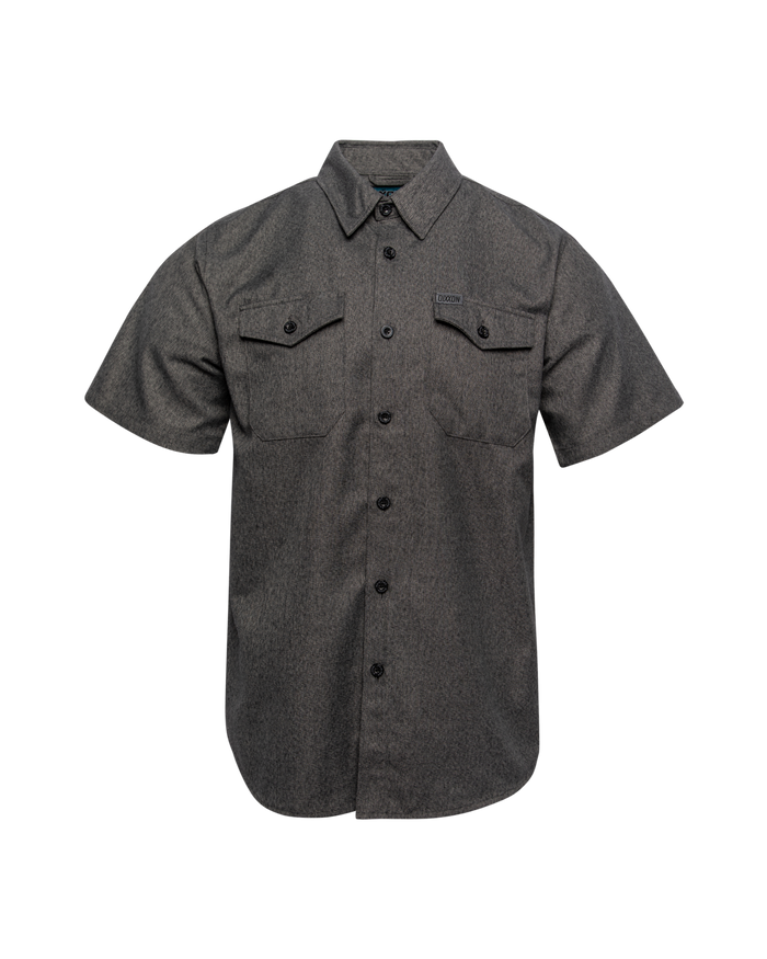Obsidian Shortie Short Sleeve Flannel