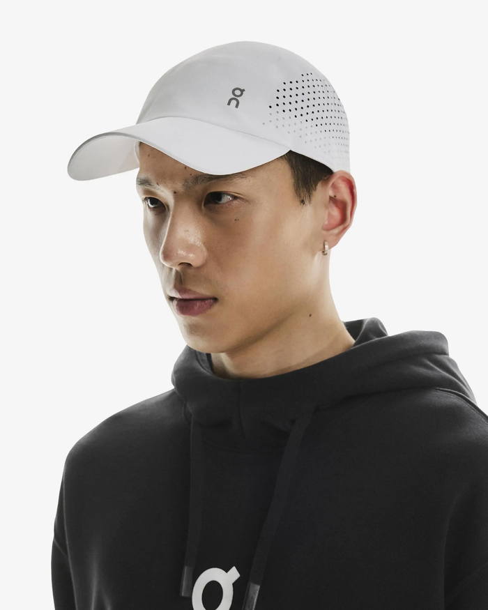 ON RUNNING LIGHTWEIGHT CAP WHITE