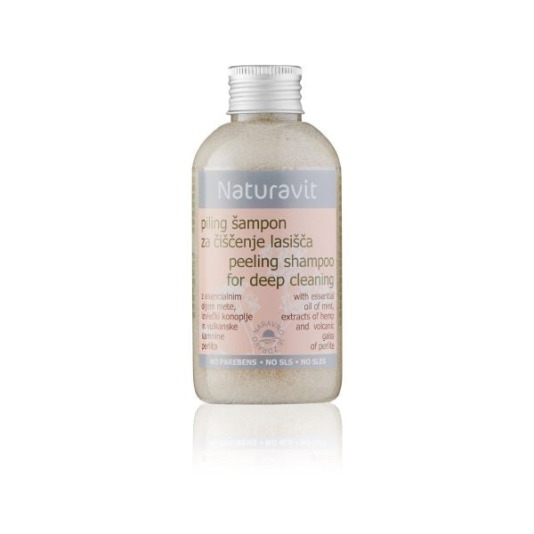 Organic Naturavit Peeling Shampoo For Deep Cleaning 8oz