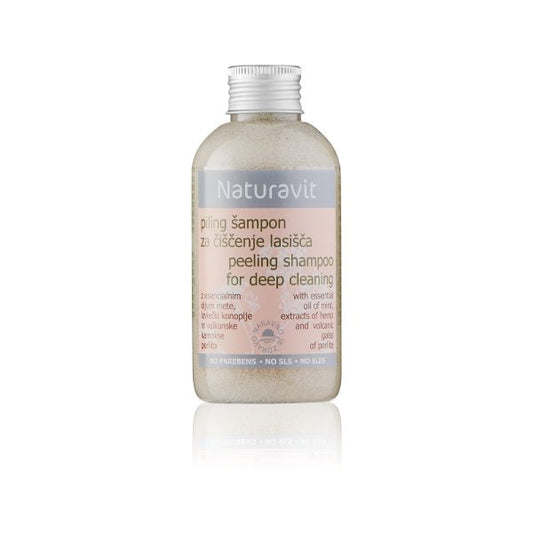 Organic Naturavit Peeling Shampoo For Deep Cleaning 8oz