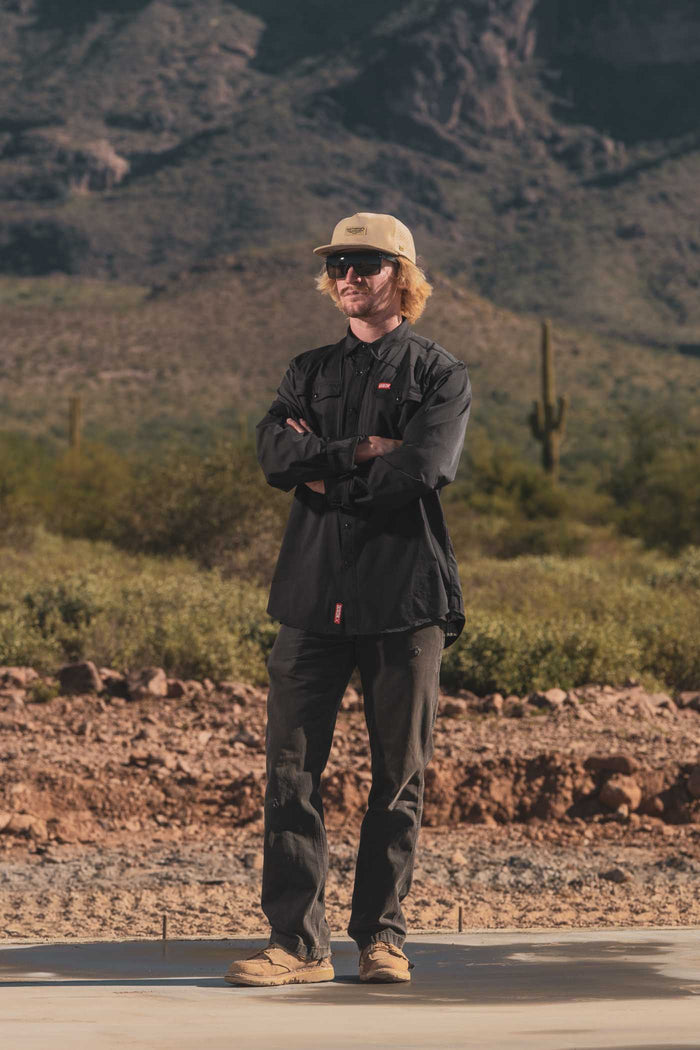 Outdoorsman Long Sleeve - Black